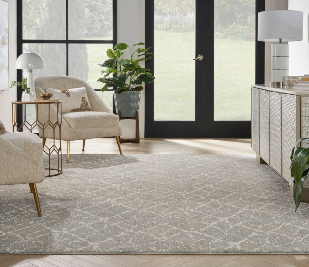 area rug in living room